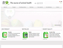Tablet Screenshot of biopoint.eu